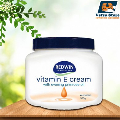 Kem dưỡng da Vitamin E Cream Redwin 300g